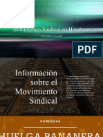 Movimiento Sindical en Honduras