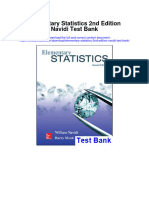 Ebook Elementary Statistics 2Nd Edition Navidi Test Bank Full Chapter PDF