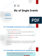 Slide 1 - Chapter 12. Probability of Single Events