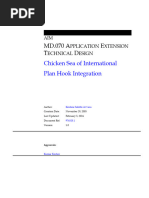 C-MD-070 Application Extensions Technical Design