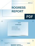 Progress Report - Curam