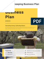 Beekeeping Business Plan Example