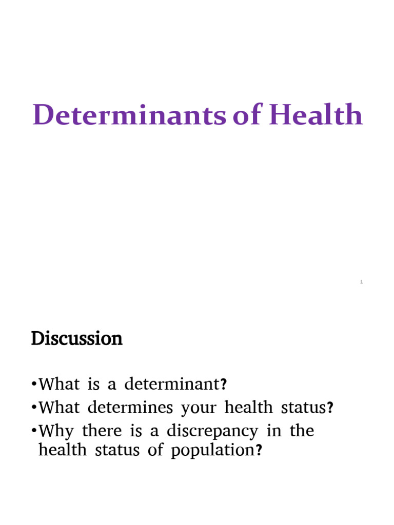 2 Determinants of Health | PDF | Poverty | Poverty & Homelessness