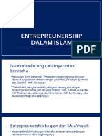Entrepreuneurship Dalam Islam