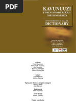 Run Yank Ore Rukiga Dictionary 22 Sep 2009 | PDF | Nature