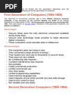 Generation of Computers