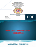 Principles of Managerial Economics