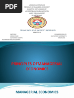 Principles of Managerial Economics