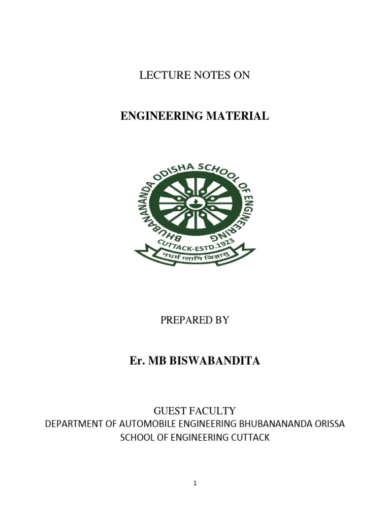 Engineering Materials Overview | PDF | Heat Treating | Steel