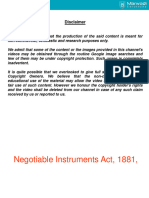 5551 Negotiable Instrument Act