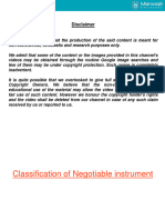 5554 Negotiable Instrument Act