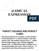 Radical Expression