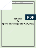 Sports Physiology Etc Coqp20