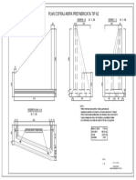 Plan Cofraj Aripa Prefabricata Tip A2