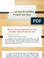 Materi 4. Inovasi Dan Kreatifitas Produk Dan Jasa