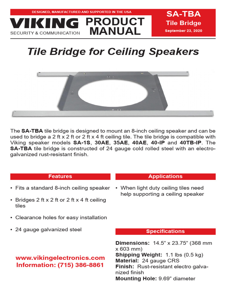 Ceiling Speaker Tile Bridge | PDF | Legal Liability | Damages