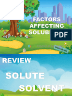 Science 6# 3 - Factors Affecting Solubility