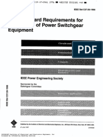 C37.59 Standard Requirements For Conversion of Power Switchgear Equipment