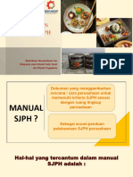 Materi Bimtek MANUAL SJPH