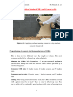 Cement Hollow Blocks (CHB) and Cement Grills
