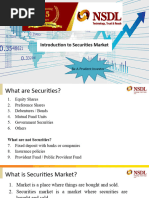 Presentation On Introduction To Securities Markets For Students