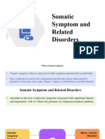 Somatic Symptom and Related Disorders