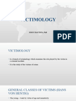 VICTIMOLOGY