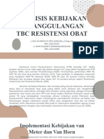 Tugas Pok - Analisis Kebijakan Penanggulangan TBC Resistensi Obat