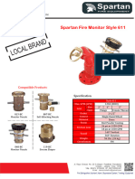 Fire Monitor 611 Nozzle 823bc Spartan Catalog