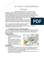 Bloque 3. Tema 1. Carlos V y Su Ideal de Universitas Christiana