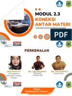 Koneksi Antar Materi MODUL 2.3