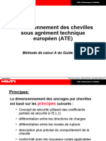 METHODE ETAG Chevilles