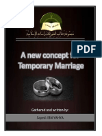 Temporary Marriage- By Ibn Yahya