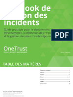 Playbook de Gestion Des Incidents