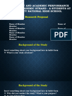 Research Proposal Defense Presentation Template