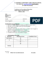 MS Form 3 Opener 2024