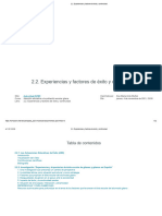 2.2. Experiencias y Factores de Éxito y Continuidad