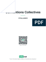VITALLIANCE - Conventions Collectives