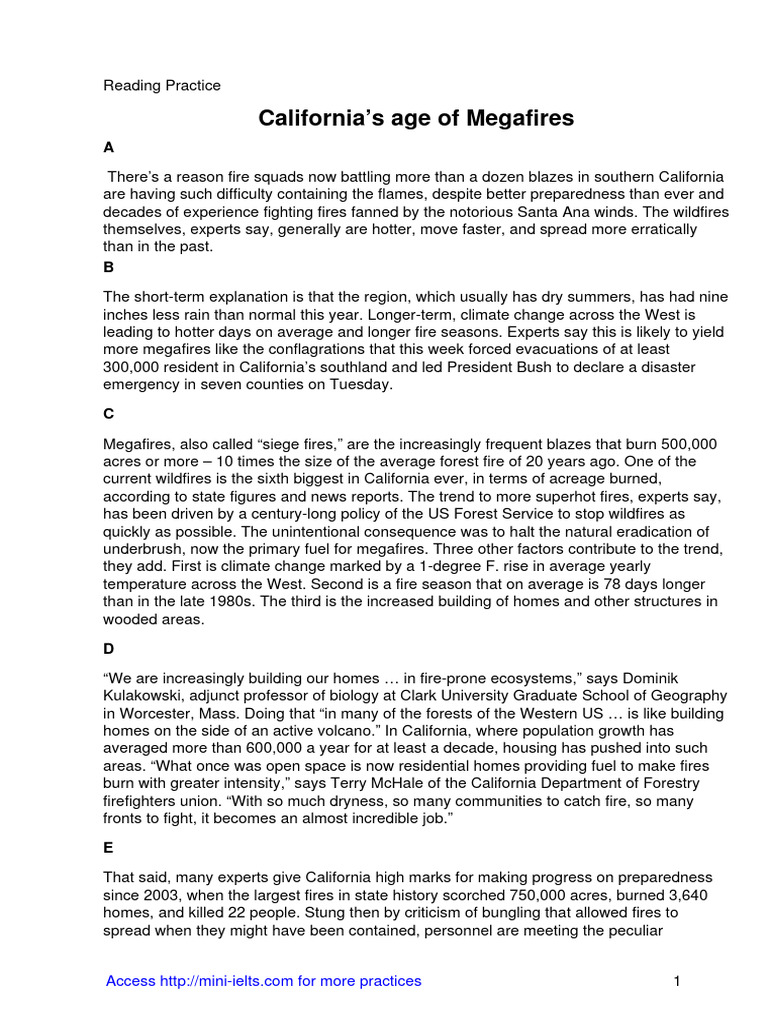 Californias age of megafires pdf fires wildfire