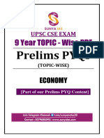 Prelims PYQs - ECONOMY MCQs.