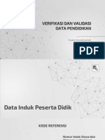 Paparan Verifikasi Validasi Data Pendidikan