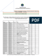 Lista de Convocados Primeira Chamada