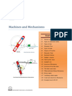 Machines and Mechanisms: Course Contents