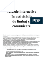 Metode Interactive (Pentru Educatori)