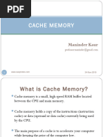 Cache Memory 130126022606 Phpapp02