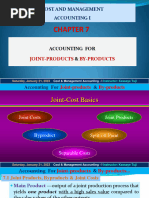 Chapter 7 - Joint Products & Byproducts