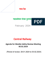 Agenda GM Safety Meeting 06.02.2024