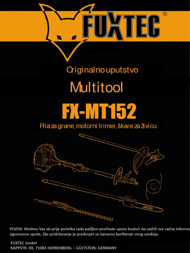 Cuchillo + Discos Cortacésped Para Fuxtec FX-MS152 - Repuesto Para Desbrozadora/Motoguadaña