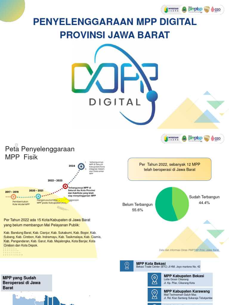 MPP Digital Jawa Barat: Status dan Keunggulan | PDF