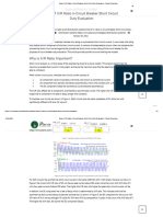 Role of X - R Ratio in Circuit Breaker Short Circuit Duty Evaluation - Pterra Consulting